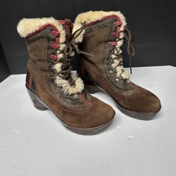 J-41 Jeep Jambu Lace-Up Boots Woman's Size 10 - Picture 3 of 10